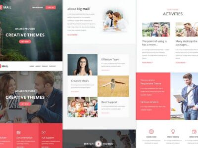 Big Mail – Responsive E-mail Template