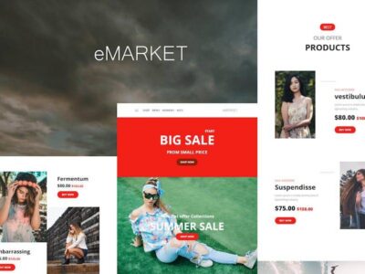 eMarket Mail – Responsive E-mail Template